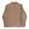 Unbranded Patterned Shirt - Large Brown Silk Blend patterned shirt Unbranded   
