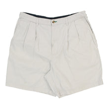  Tommy Hilfiger Chino Shorts - 35W 7L White Cotton - Thrifted.com