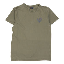  Avirex T-Shirt - Large Green Cotton - Thrifted.com