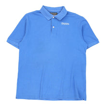  Kappa Polo Shirt - Large Blue Cotton - Thrifted.com