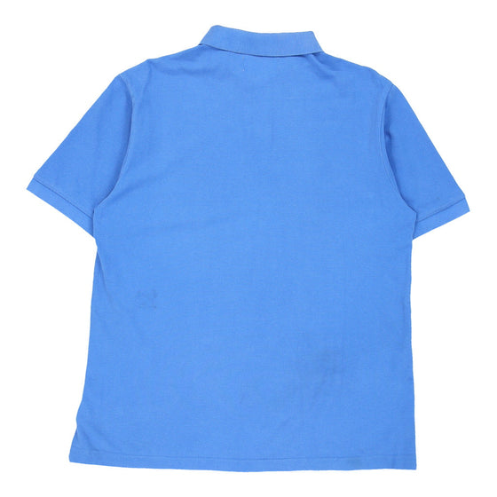 Kappa Polo Shirt - Large Blue Cotton - Thrifted.com