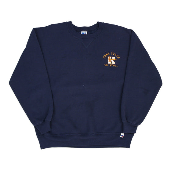 Kent State Volleyball Russell Athletic College Sweatshirt - 2XL Navy Cotton Blend sweatshirt Russell Athletic   