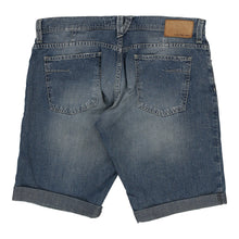  Calvin Klein Jeans Denim Shorts - 36W 12L Blue Cotton - Thrifted.com