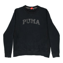  Vintage black Puma Sweatshirt - mens x-large