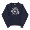 Reverse Weave Champion Sweatshirt - Small Navy Cotton Blend sweatshirt Champion   