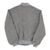 North Western Unbranded Varsity Jacket - 2XL Grey Wool Blend Varsity Jacket Unbranded   