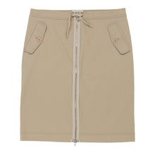  Vintage beige Moschino Midi Skirt - womens 33" waist