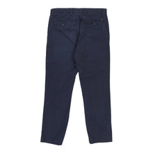  Tommy Hilfiger Slim Trousers - 32W 28L Blue Cotton trousers Tommy Hilfiger   