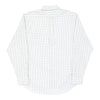 Fila Checked Shirt - XL White Cotton - Thrifted.com