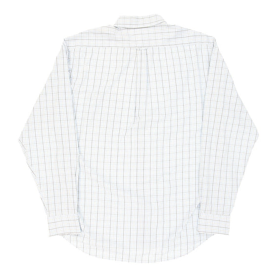 Fila Checked Shirt - XL White Cotton - Thrifted.com