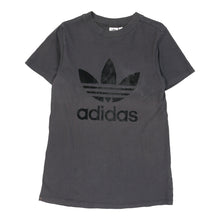  Adidas Spellout T-Shirt - Small Black Cotton - Thrifted.com
