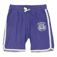  Ellesse Shorts - Medium Purple Cotton - Thrifted.com