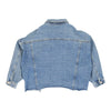 Unbranded Cropped Denim Jacket - Large Blue Cotton - Thrifted.com