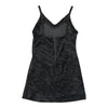 Unbranded Mini Dress - Small Black Polyamide - Thrifted.com