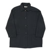Per Te Krizia Collared Blazer - XL Black Polyester - Thrifted.com