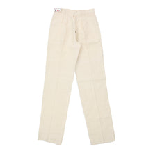  Vintage cream Unbranded Trousers - womens 26" waist