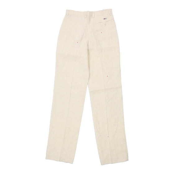Vintage cream Unbranded Trousers - womens 26" waist