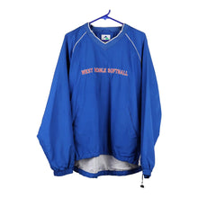  Vintage blue West Noble Softball Augusta Windbreaker - mens large