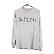  Vintage grey University of Pennsylvania Champion Long Sleeve T-Shirt - mens medium