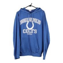  Vintage blue Indianapolis Colts Nfl Hoodie - mens x-large