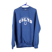  Vintage blue Indianapolis Colts Nfl Sweatshirt - mens x-large