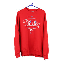  Vintage red Philadelphia Phillies Majestic Sweatshirt - mens large