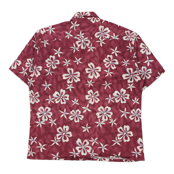 Vintage red Campia Hawaiian Shirt - mens large