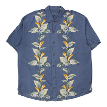  Vintage blue Tommy Bahama Hawaiian Shirt - mens xx-large