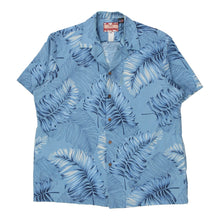  Vintage blue Rjc Hawaiian Shirt - mens x-large