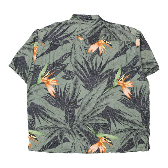 Vintage green Tommy Bahama Hawaiian Shirt - mens x-large