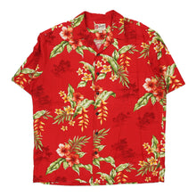  Vintage red Hawaiian Hawaiian Shirt - mens x-large
