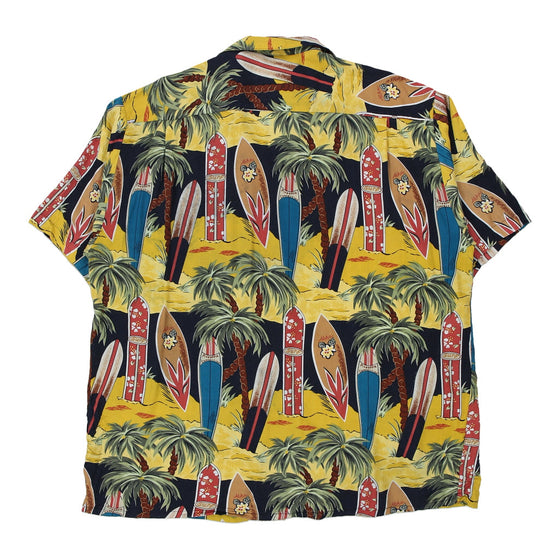 Vintage multicoloured Pineapple Connections Hawaiian Shirt - mens x-large