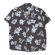  Vintage grey Milano Bay Hawaiian Shirt - mens x-large