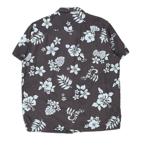 Vintage grey Milano Bay Hawaiian Shirt - mens x-large