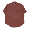 Vintage red Thornton Bay Patterned Shirt - mens x-large