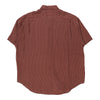 Vintage red Thornton Bay Patterned Shirt - mens x-large