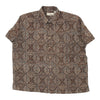 Vintage brown Penmans Patterned Shirt - mens x-large