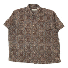  Vintage brown Penmans Patterned Shirt - mens x-large