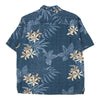 Vintage blue Jamaica Jaxx Patterned Shirt - mens medium
