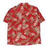 Vintage red Brandini Patterned Shirt - mens large