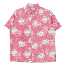  Vintage pink Cooke Street Patterned Shirt - mens medium