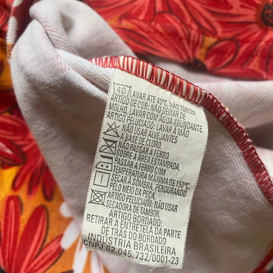 Vintage orange Rio de Janerio Hard Rock Cafe Varsity Jacket - womens medium