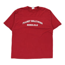  Honolulu Planet Hollywood T-Shirt - XL Red Cotton t-shirt Planet Hollywood   
