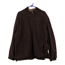  Vintage brown Nautica Jacket - mens x-large