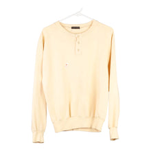  Vintage yellow Calvin Klein Sweatshirt - mens small