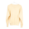 Vintage yellow Calvin Klein Sweatshirt - mens small