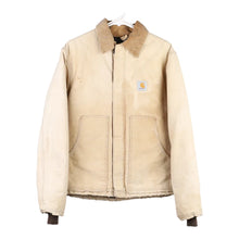  Vintage beige Carhartt Jacket - mens medium