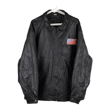  Vintage black Unbranded Leather Jacket - mens x-large