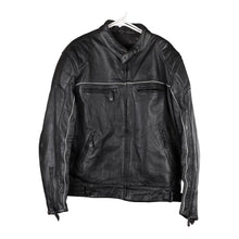  Vintage black Unbranded Leather Jacket - mens large
