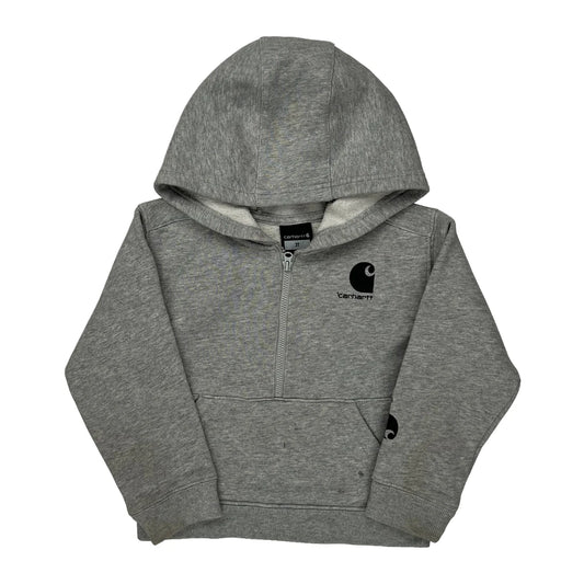 Age 3 Carhartt Hoodie - XS Grey Cotton Blend